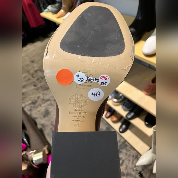 Sz 40 and 41 NIB $875 Souliers Martinez boots - Picture 2 of 4